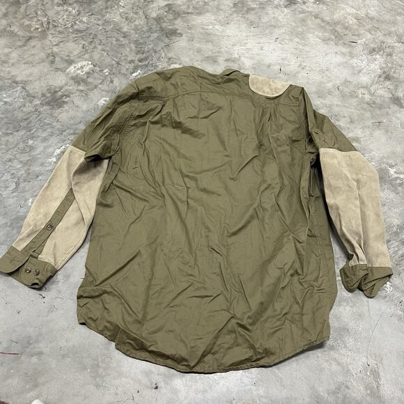 Kevin’s Plantation Shirt Men's Large Green Hunting Outdoor Button Up Nylon - Picture 5 of 7